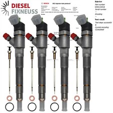 4x Einspritzdüse 0445110418